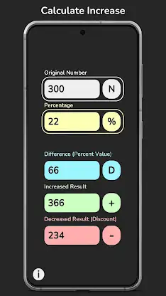 Simple Percentage Calculator screenshot 3