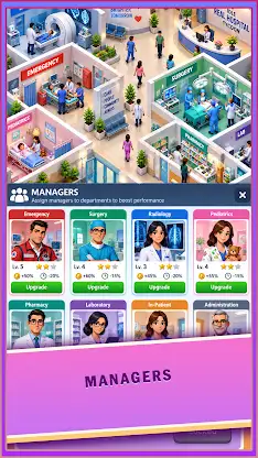 Idle Real Hospital Tycoon screenshot 3