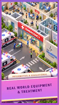 Idle Real Hospital Tycoon screenshot 5