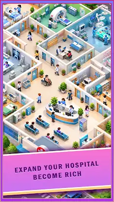 Idle Real Hospital Tycoon screenshot 2