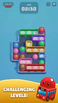 Slime Away: Color Sort Jam 3D screenshot 2