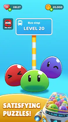 Slime Away: Color Sort Jam 3D screenshot 1