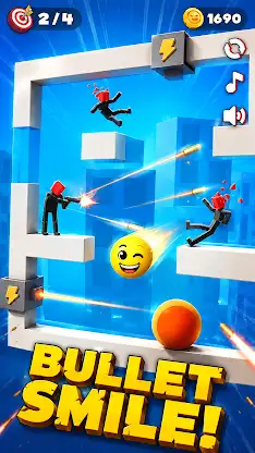 Bullet Smile: Ragdoll Sandbox screenshot 1