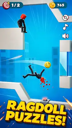 Bullet Smile: Ragdoll Sandbox screenshot 2