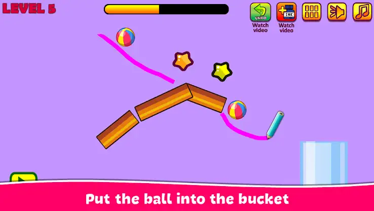 Happy Balls Game screenshot 1