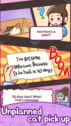 Meow Meow Foster: Merge&Story screenshot 1