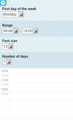 Timetable screenshot 5