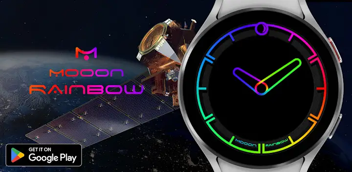 Mooon Rainbow — Android app banner
