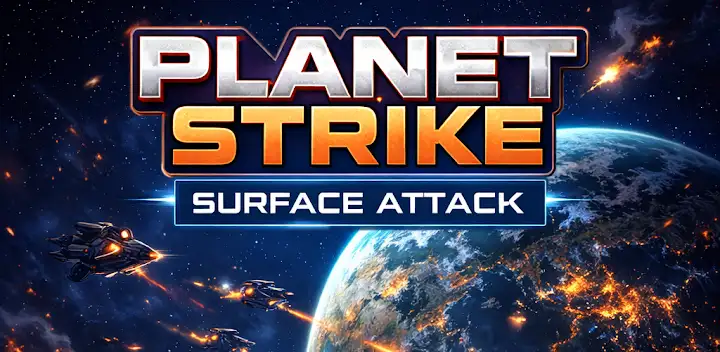 Planet Strike — Android game banner