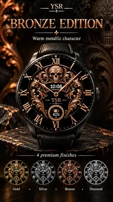 YSR004 Royal Skull Watch Face screenshot 5