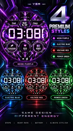YSR007 Neon Pulse Digital screenshot 1