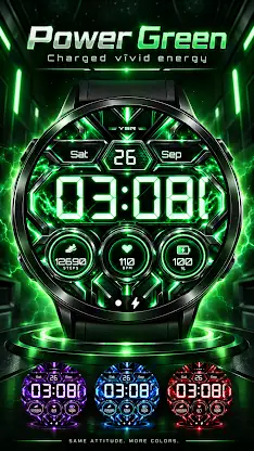 YSR007 Neon Pulse Digital screenshot 6