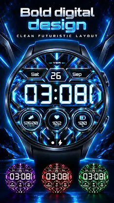 YSR007 Neon Pulse Digital screenshot 3