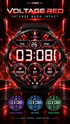 YSR007 Neon Pulse Digital screenshot 4