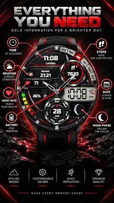 YSR003 Hybrid Watch Face screenshot 7