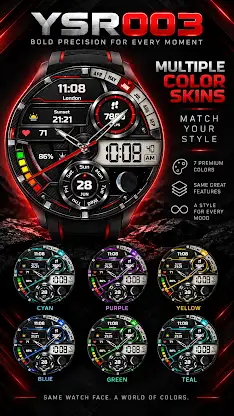 YSR003 Hybrid Watch Face screenshot 3