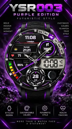 YSR003 Hybrid Watch Face screenshot 4