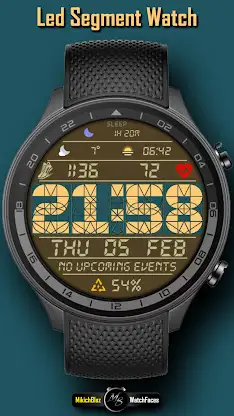 LED Segment Watch screenshot 3