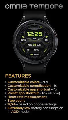 OT | Mecha Digital Watch Face screenshot 5