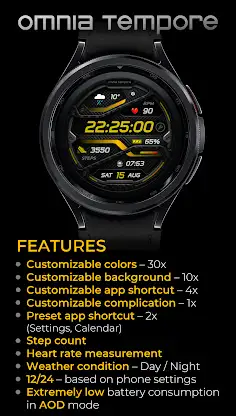 OT | Midnight Hallo Watch Face screenshot 5