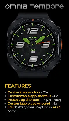 OT | Modern Analog Watch Face screenshot 5