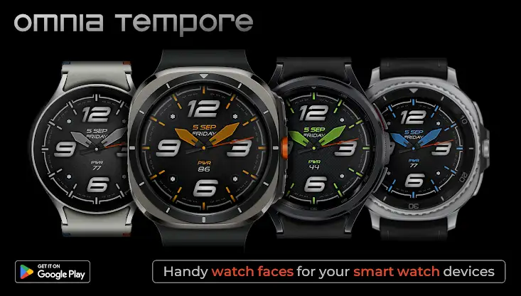 OT | Modern Analog Watch Face screenshot 1