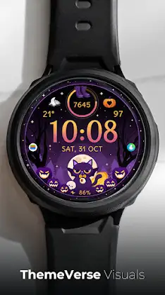 TVV Halloween 9 Watch Face screenshot 1