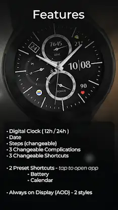 TVV Analog 2 Watch Face screenshot 3