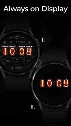 TVV Nixie Digital Watch Face screenshot 6