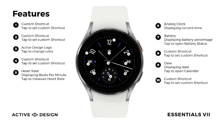 Essentials Watch Face screenshot 5