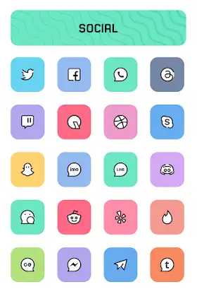Crayon Adaptive IconPack screenshot 3