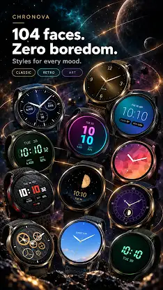 Chronova: Wear OS Watch Faces screenshot 2