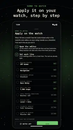 Void Mission: Space Watch Face screenshot 6