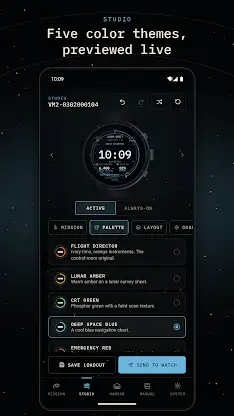 Void Mission: Space Watch Face screenshot 2