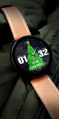 Christmas Watchface AKM WearOS screenshot 6