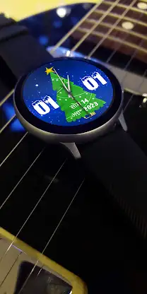 Christmas Watchface AKM WearOS screenshot 2