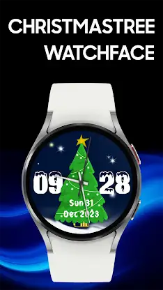 Christmas Watchface AKM WearOS screenshot 3