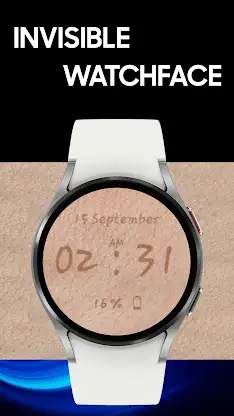 Invisible Watchface AKM WearOS screenshot 1