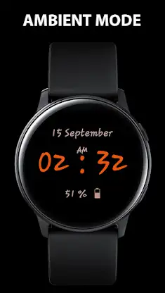 Invisible Watchface AKM WearOS screenshot 3