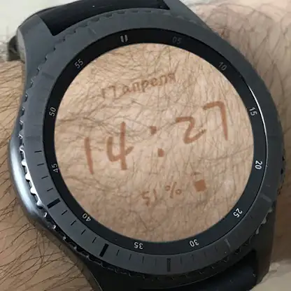 Invisible Watchface AKM WearOS screenshot 6