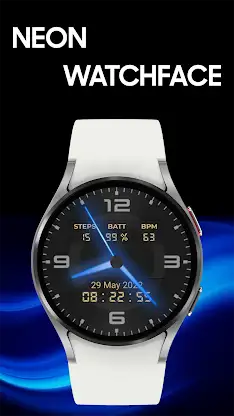Neon Watchface AKM Wear OS screenshot 6