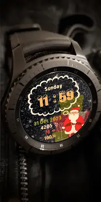 NewYear Watchface AKM Wear OS screenshot 4