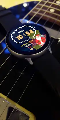 NewYear Watchface AKM Wear OS screenshot 2