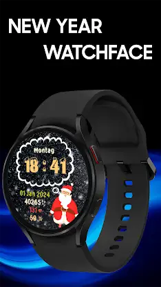 NewYear Watchface AKM Wear OS screenshot 5