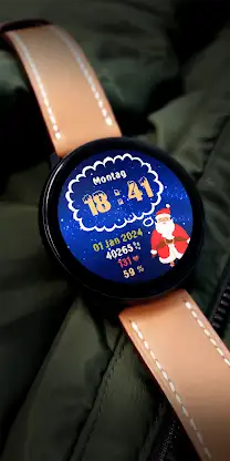 NewYear Watchface AKM Wear OS screenshot 6