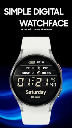 Simple Watch AKM Wear OS screenshot 1