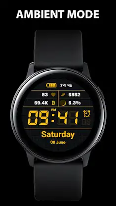 Simple Watch AKM Wear OS screenshot 8