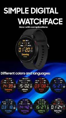 Simple Watch AKM Wear OS screenshot 5