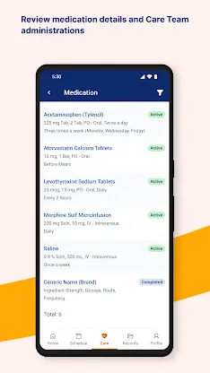 AlayaCare Family Portal screenshot 6