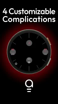 AD mnml - Watch Face screenshot 2